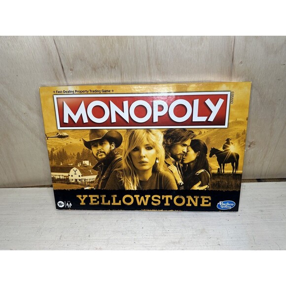 Monopoly YELLOWSTONE Board Game 16+ Limited Edition Beth John Dutton RIP NEW - Picture 1 of 3